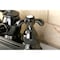 Kingston Brass NS7100TX 4" Centerset Bathroom Faucet, Black Stainless Steel NS7100TX - alternate 6